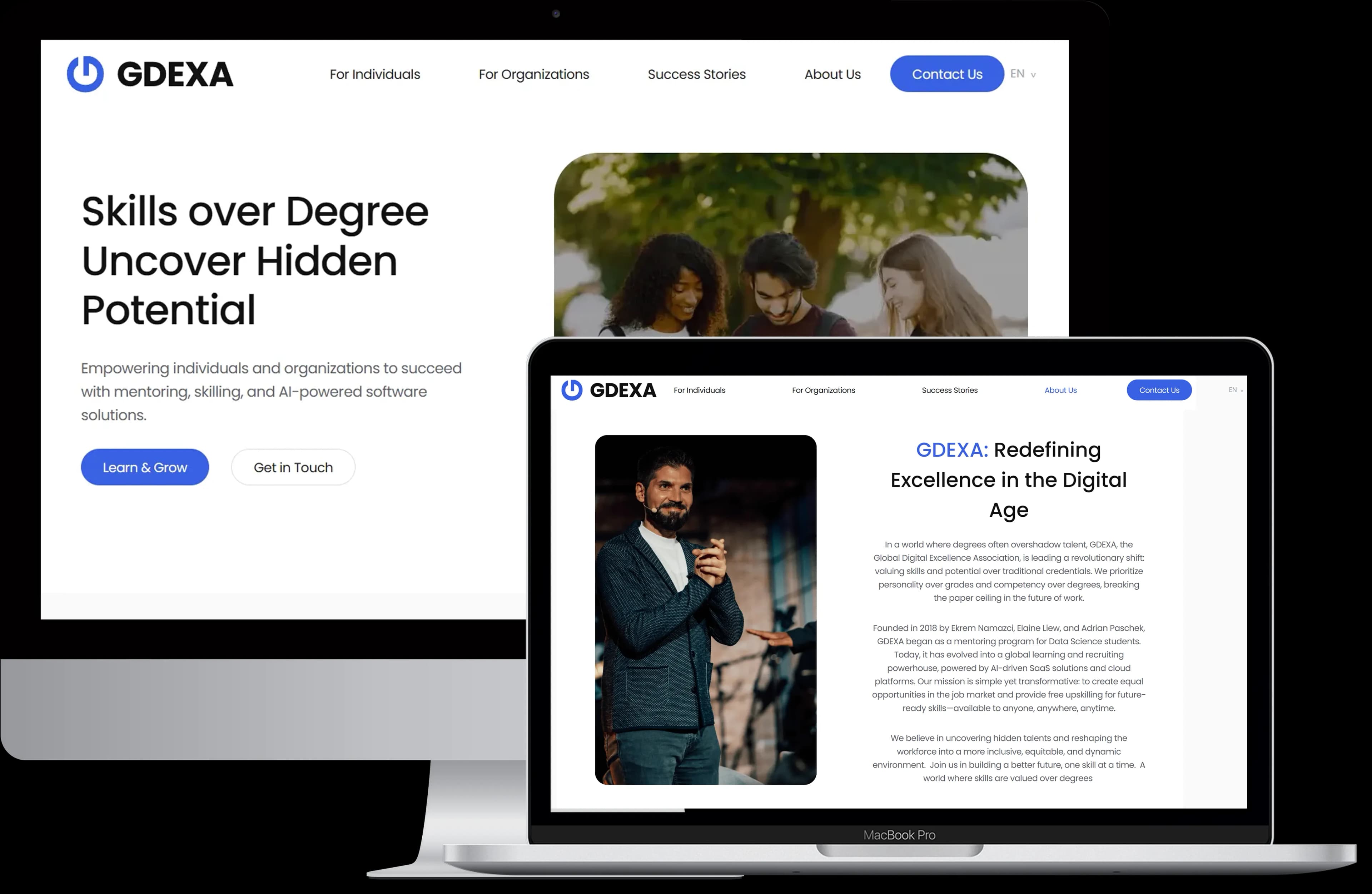 Gdexa Web صورة المشروع 1