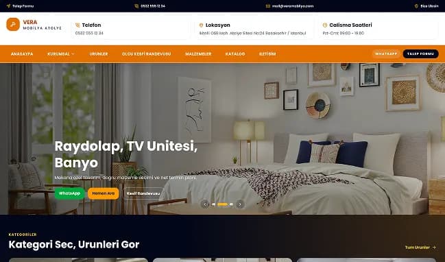 Furniture Brand Website