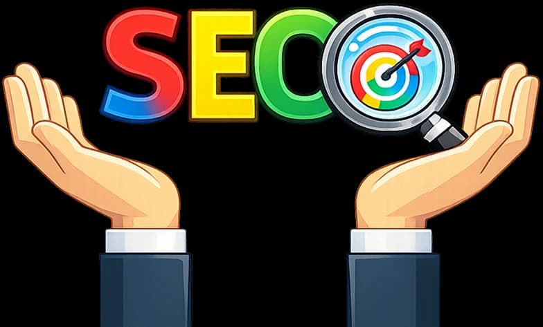 SEO analizi, organik trafik ve Google sıralama optimizasyonu görseli